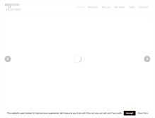 Tablet Screenshot of nordlicht-it.com